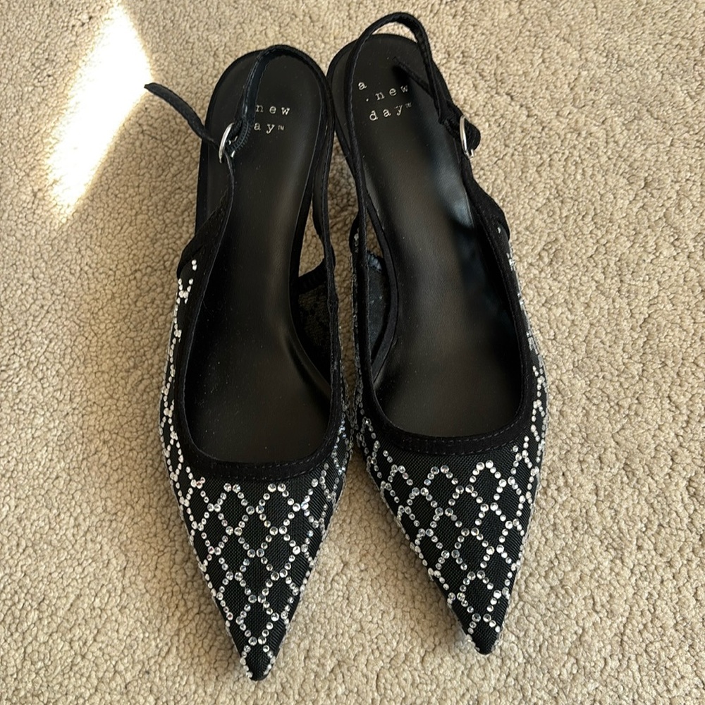 rhinestone heels